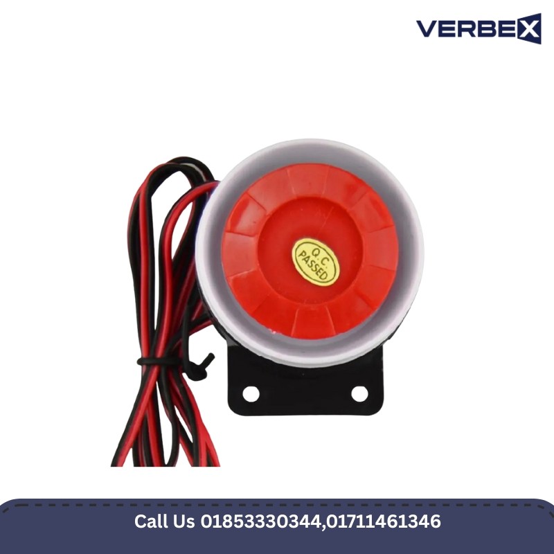 Wired Piezoelectric Verbex VT-110dB Security Horn